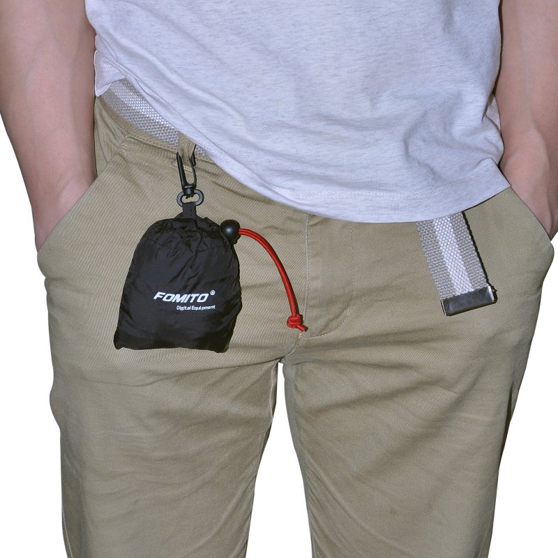 FOMITO Camera Rain Cover Coat Storage Bag Protector Rainproof Waterproof for Canon Nikon Sony - Image 2
